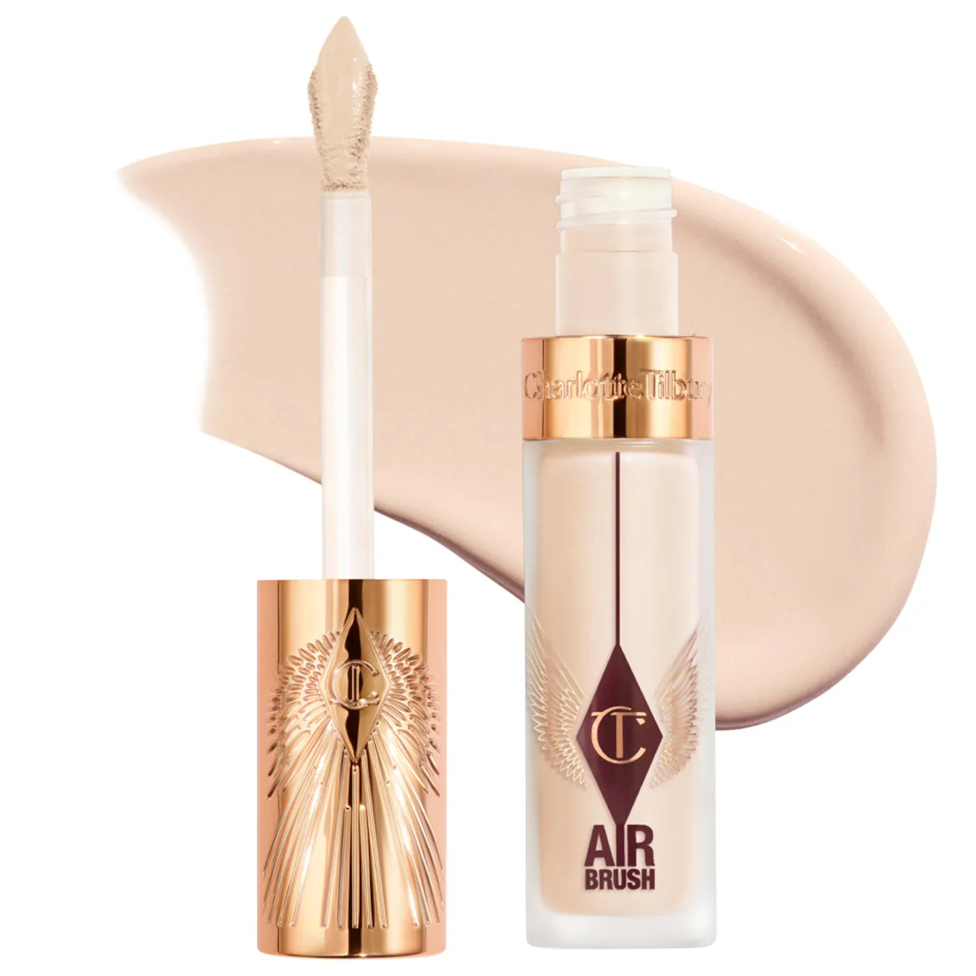 Charlotte Tilbury  Airbrush Flawless Crease-Proof Long-Wear Blur Concealer with Hyaluronic Acid 4