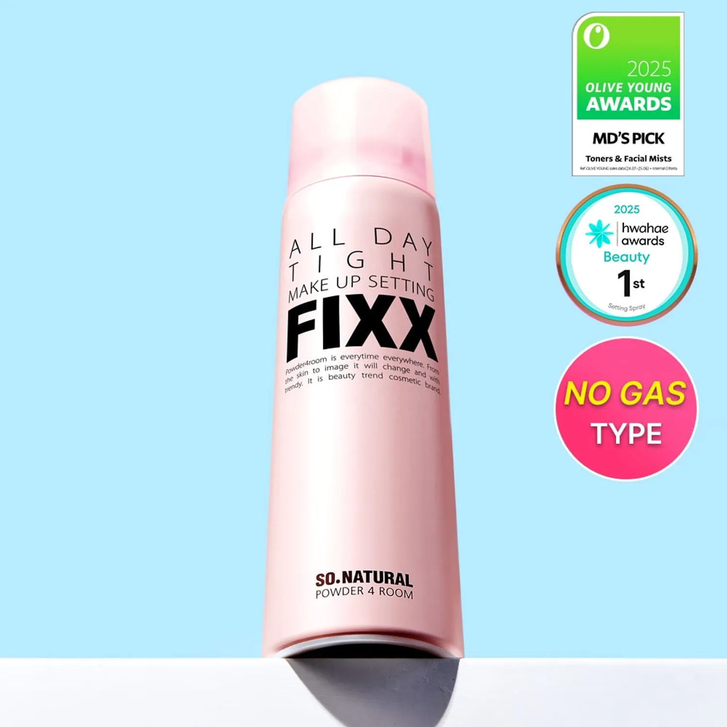 so natural All Day tight Make Up Setting Fixx 75ml 2